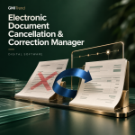 Electronic Document Cancellation & Correction Manager